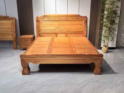 木蜡油工艺老虎脚新古典床！有1.5、1.8、2米。既大气又健康环保！